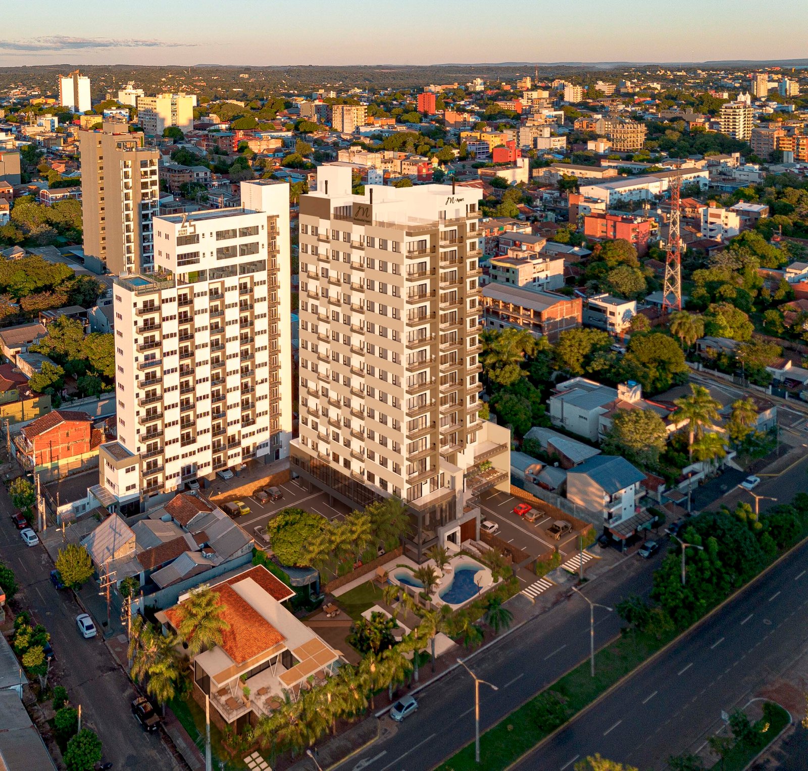 Departamentos en pozo del Edificio M Residencial Apart Bloque 1 - Encarnación - Imagen 7
