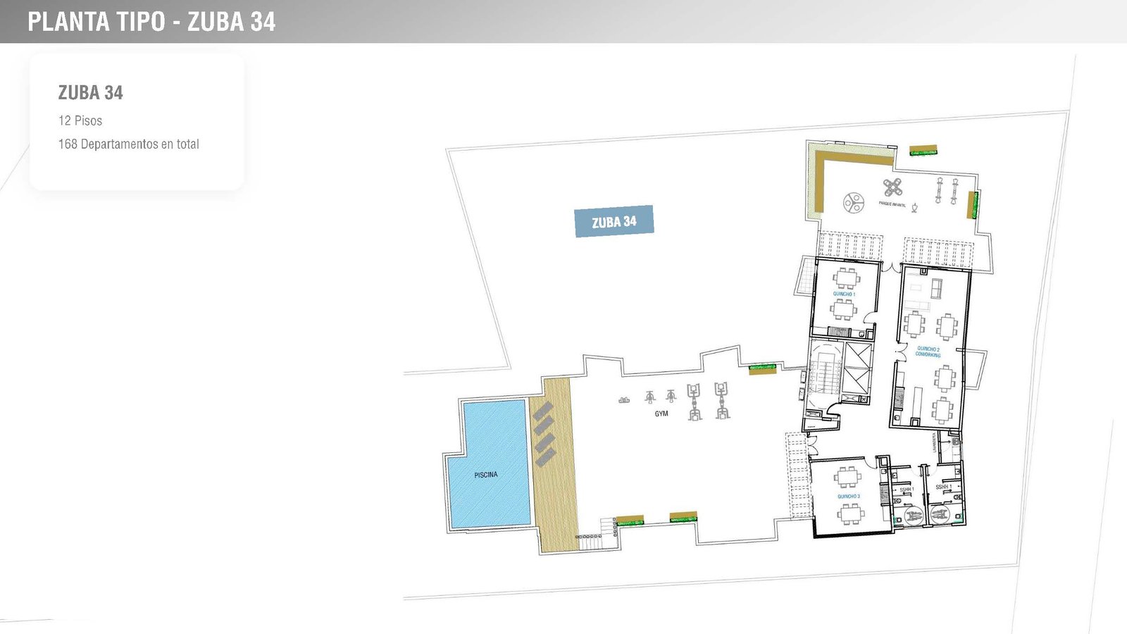 Departamentos en pozo del Edificio ZUBA Costanera – Encarnación - Imagen 11