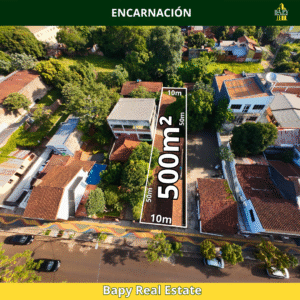 Terreno con casa 500 - Encarnación