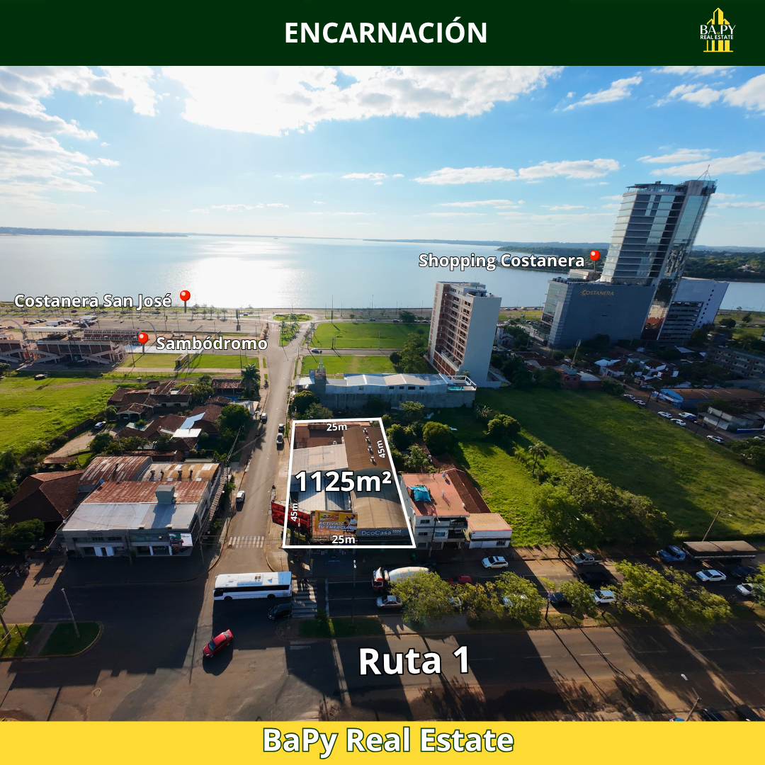 Terreno con edificación en esquina - Encarnación - Imagen 3