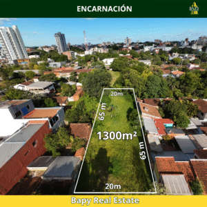 Terreno 1300 - Encarnación
