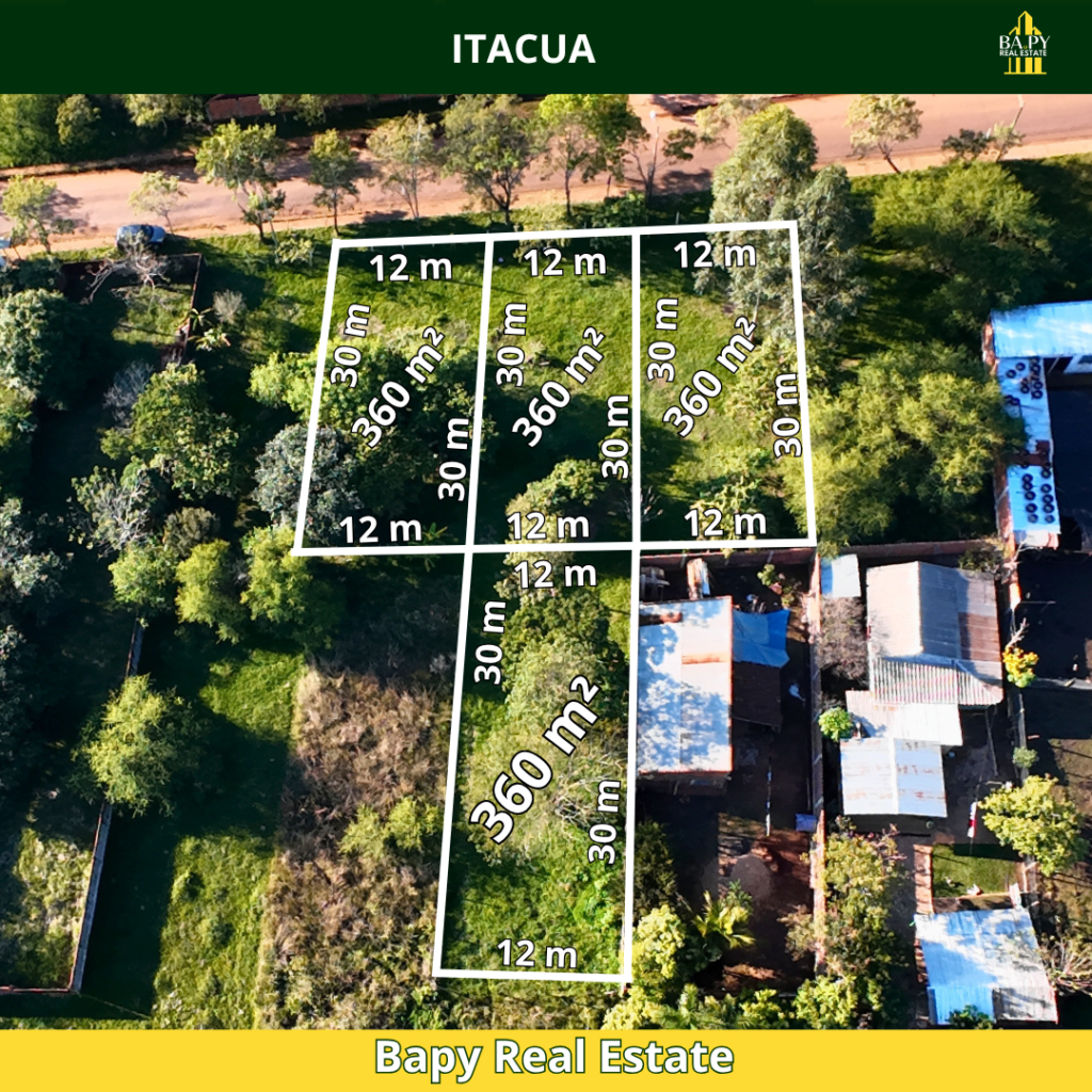 Terreno camino a Itacuá - Encarnación
