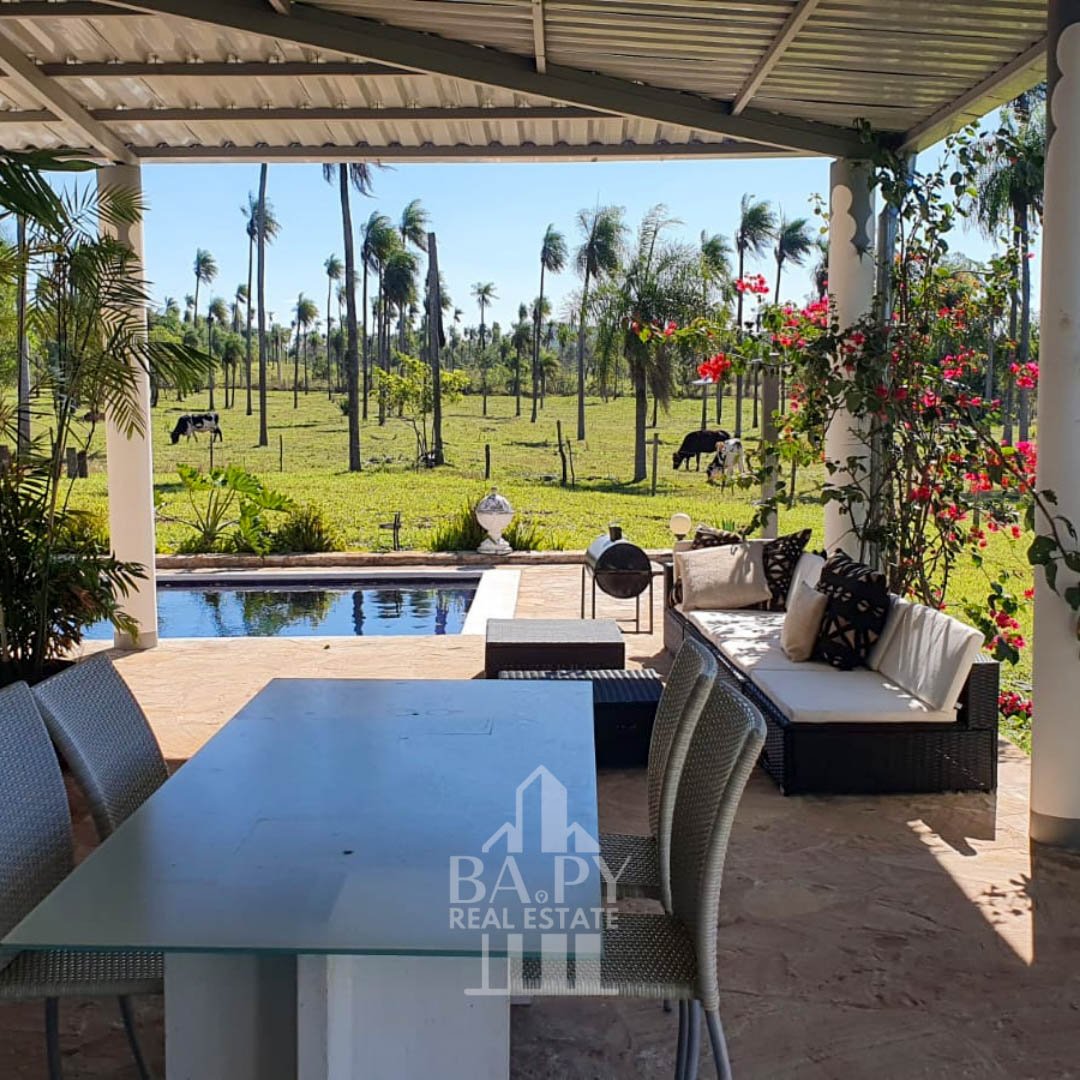 Dos casas y un departamento estilo campestre con 4 ha de terreno - Piribebuy - Imagen 36